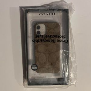 iPhone 12 mini coach phone case